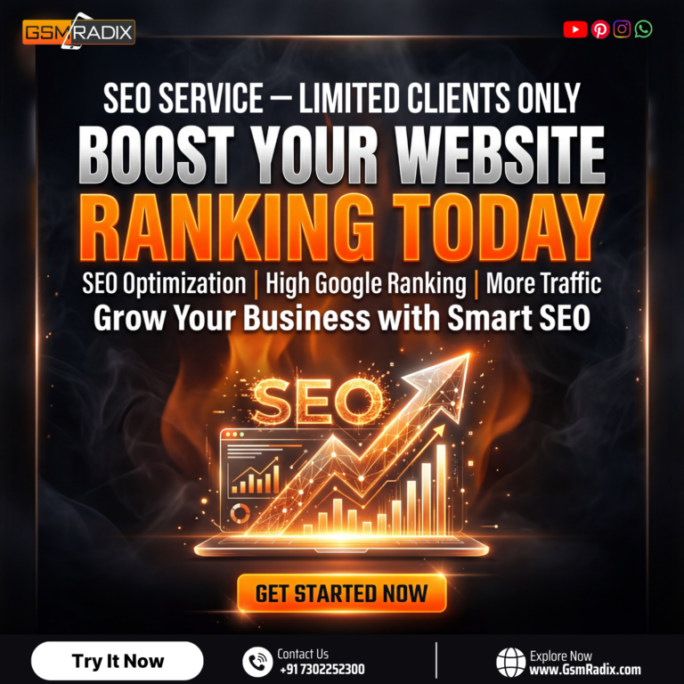 Boost Your Website Ranking Today – Complete SEO Strategy Guide (2026)