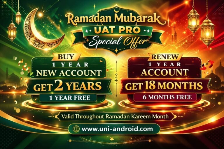 Ramadan UAT Pro Special Offer